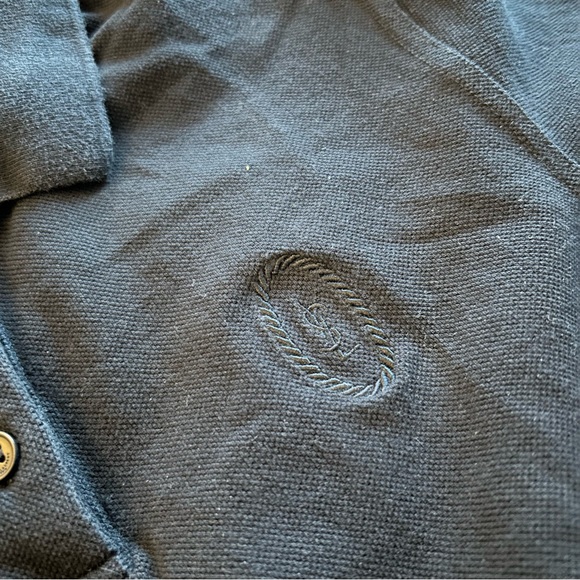 saint laurent crop tshirt navy blue - Picture 3 of 5